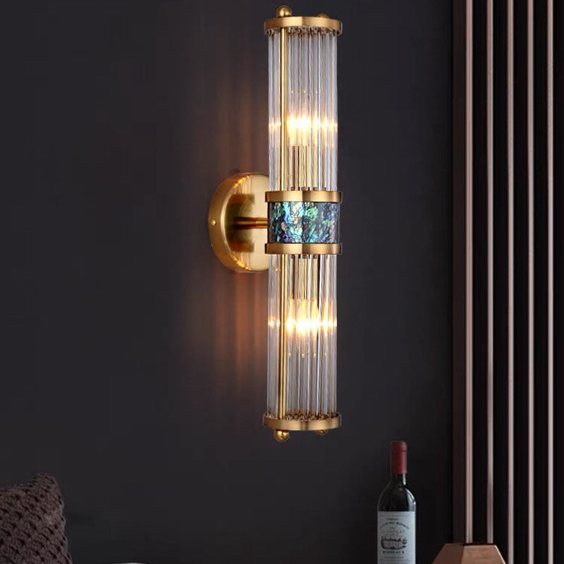 Fancy & Luxury Style Acrylic+Metal Wall Lamp Bedside Lamp for Bedroom