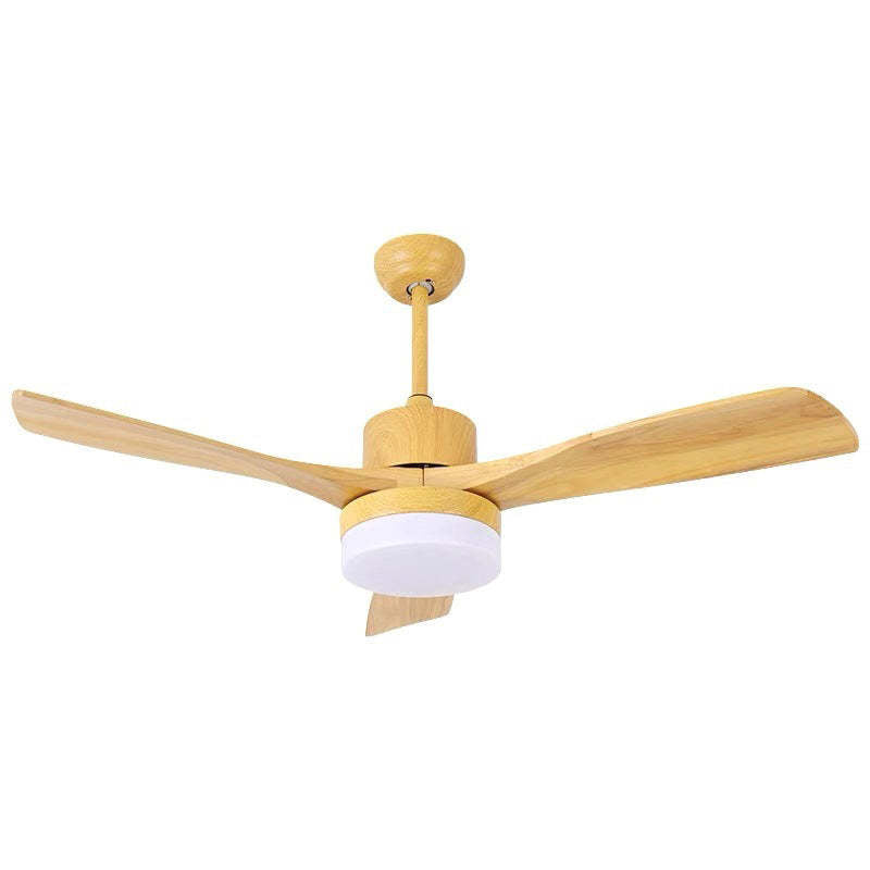 Ozawa 3-Blade Ceiling Fan with Light, Wooden, 2 Color, 43''