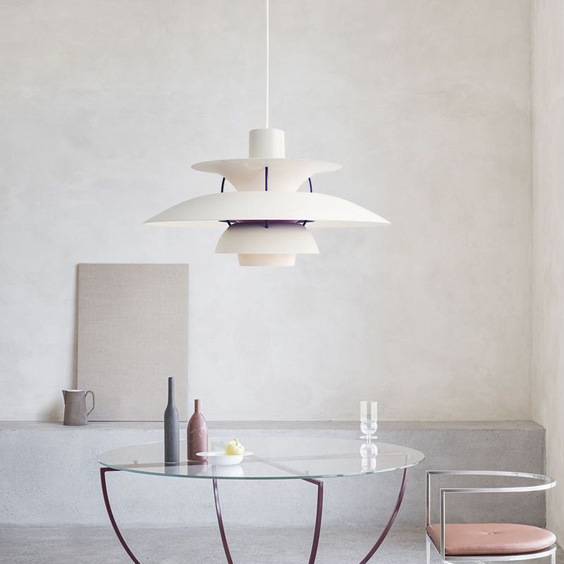 Morandi Decorative Modern Colorful Metal Pendant Light Living Room